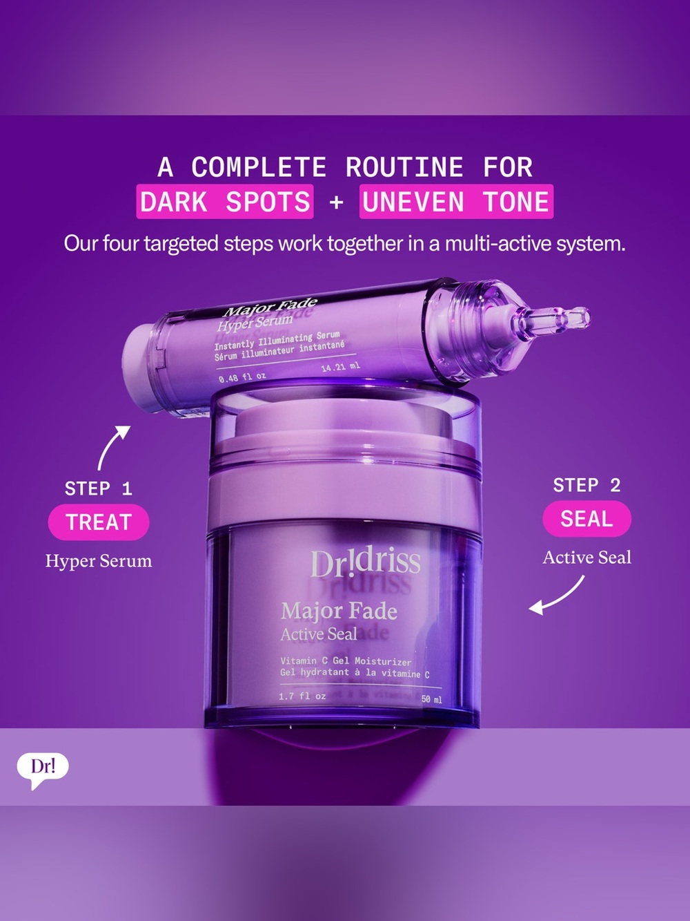 Dr. Idriss Major Fade Active Seal Dark Spot Vitamin C & Peptide Gel Moisturizer - Picture 8 of 8